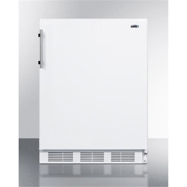 Summit Appliance Summit Appliance FF61W 32.63 x 23.63 x 23 in. Freestanding Residential Counter Height All-Refrigerator; White FF61W